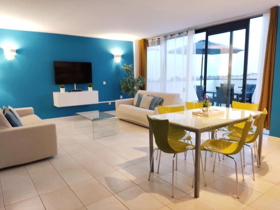 Casa Azul 2Bedroom Apartment & Ocean View Terrace Wifi Premium Costa Calma Exterior photo